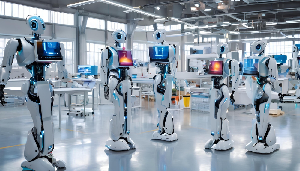 ​Ubtech Reveals New Humanoid AI Robots Transforming Factory Automation in 2024